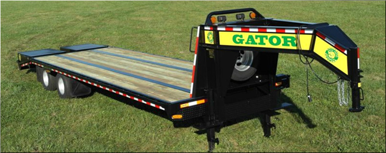 GOOSENECK TRAILER 30ft tandem dual - all heavy-duty equipment trailers special priced  Sampson County,  North Carolina