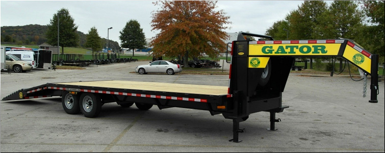 Gooseneck flat bed trailer for sale14k  Sampson County,  North Carolina